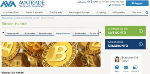 AvaTrade Bitcoin